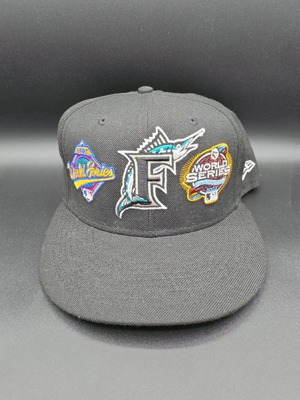 New Era 59FIFTY Florida Miami Marlins 1997 World Series Fitted Cap Size 7 1/2